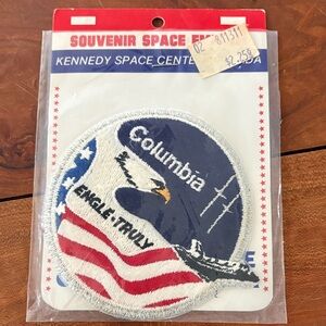 Vintage NASA Space Shuttle Columbia STS-2 mission patch.